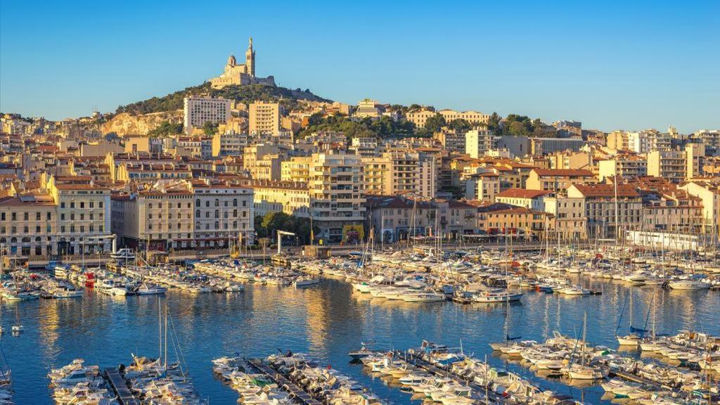 Le Balcon Du Vieux-Port-Amazing Sea View-100M2 Apartment Marseille Ngoại thất bức ảnh